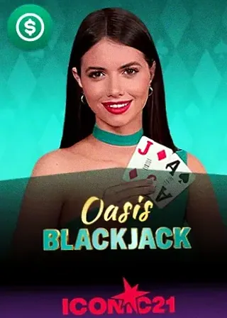 Oasis Blackjack live game cover