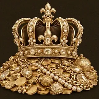 Gold treasure pile — Kingmaker Casino
