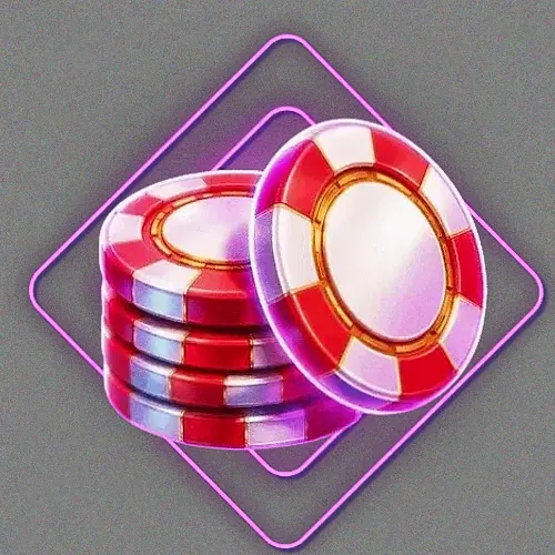 Poker table with cards