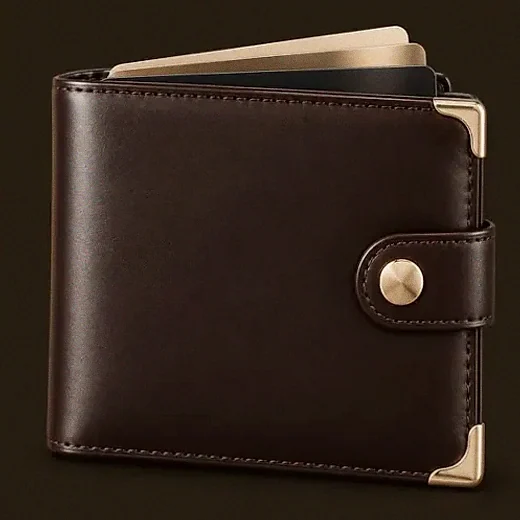 Leather wallet — Kingmaker Casino