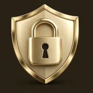 Shield with padlock — Kingmaker Casino