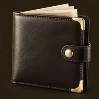 Leather wallet — Kingmaker Casino