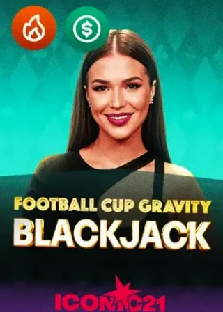 Football Cup Gravity Blackjack live game cover