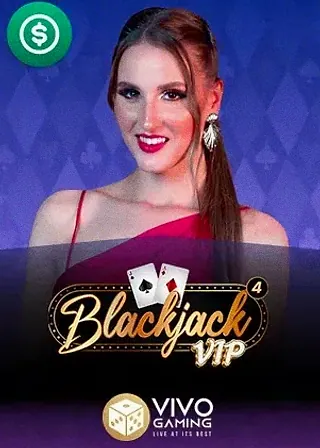 Blackjack VIP 4 live game cover