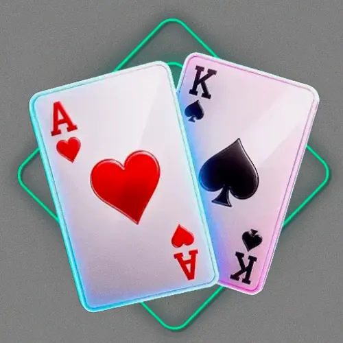 Ace and king playing cards