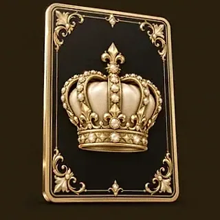 Royal crown card — Kingmaker Casino