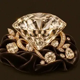 Faceted diamond gemstone — Kingmaker Casino