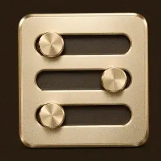 Three-knob control panel — Kingmaker Casino