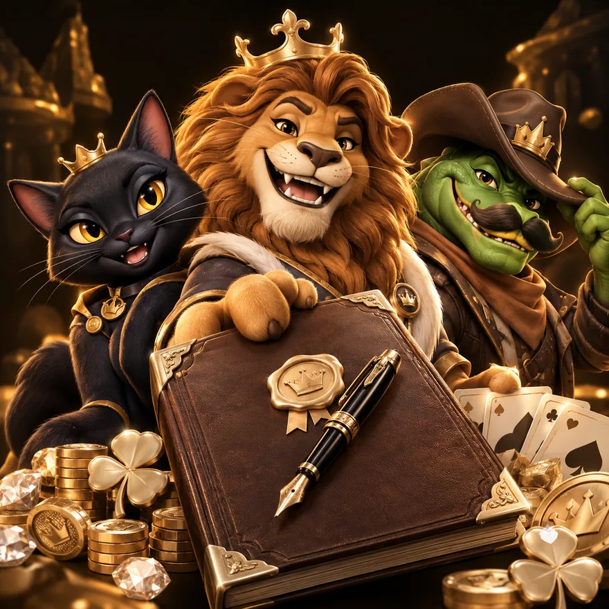 Leather casino ledger — Kingmaker Casino