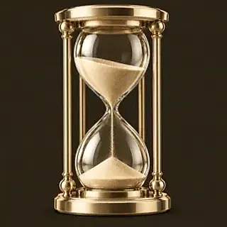 Ornate hourglass — Kingmaker Casino